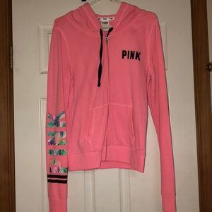 Victoria Secret PINK zip-up hoodie